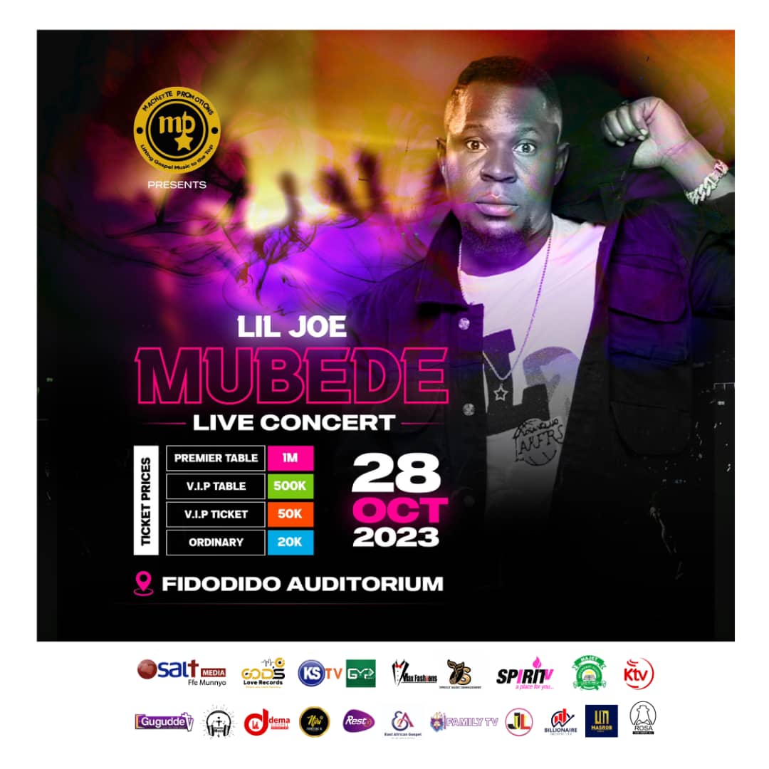 This month our brother <a href="/MusicLiljoe/">Lil Joe ug</a> is leading us into a vibrant musical celebration in the Lord. Please kindly plan and let's all be there.

Full details as given on the poster. Thank you so very much.

#LilJoeMubedeLiveConcert