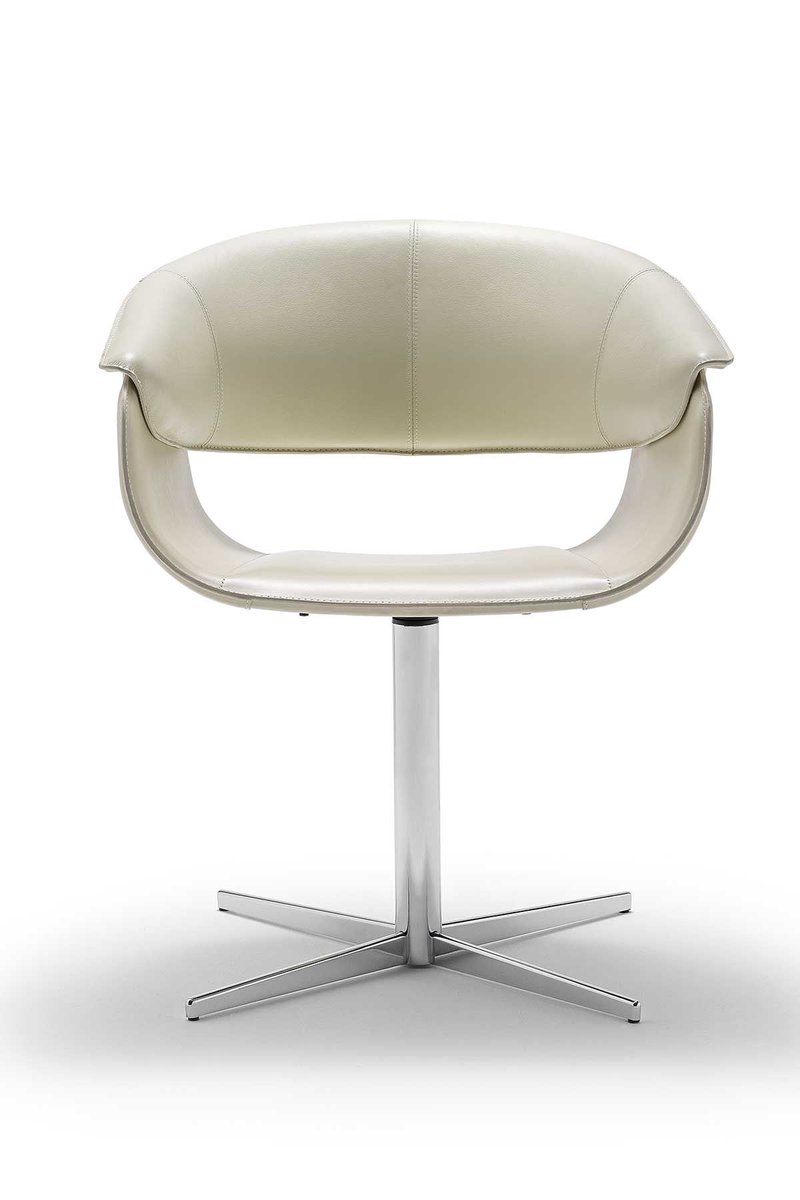 itDreamDesign's tweet image. Airlux leather stool
Design Noe Duchaufour Lawrance
Swivel and height-adjustable stool
Steel structure with matt bronze finish
Upholstery in Tobacco-coloured full-grain soft leather and hide leather

Dim. cm. 66 x 57 x h. 91/117

buff.ly/45Ke4CR