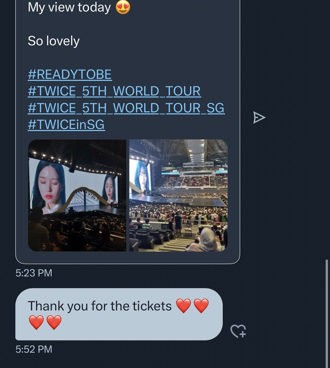 concert tickets 🎫 tweet media