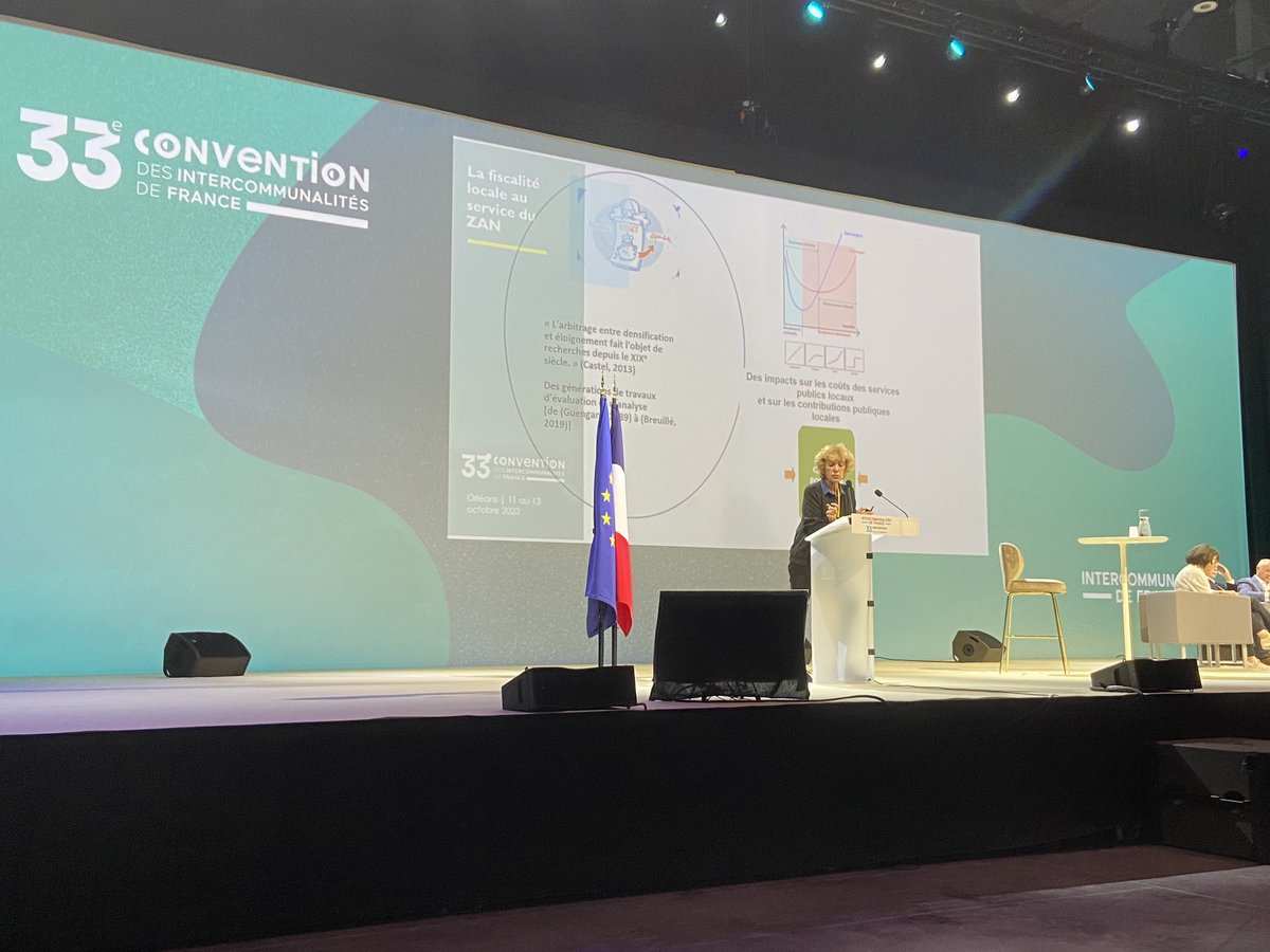 33 eme convention des intercommunalites. Présents avec les vice présidents de la CC Val de Gers à Orléans pour cet important rendez-vous. Ce matin la fiscalité et le Zan.