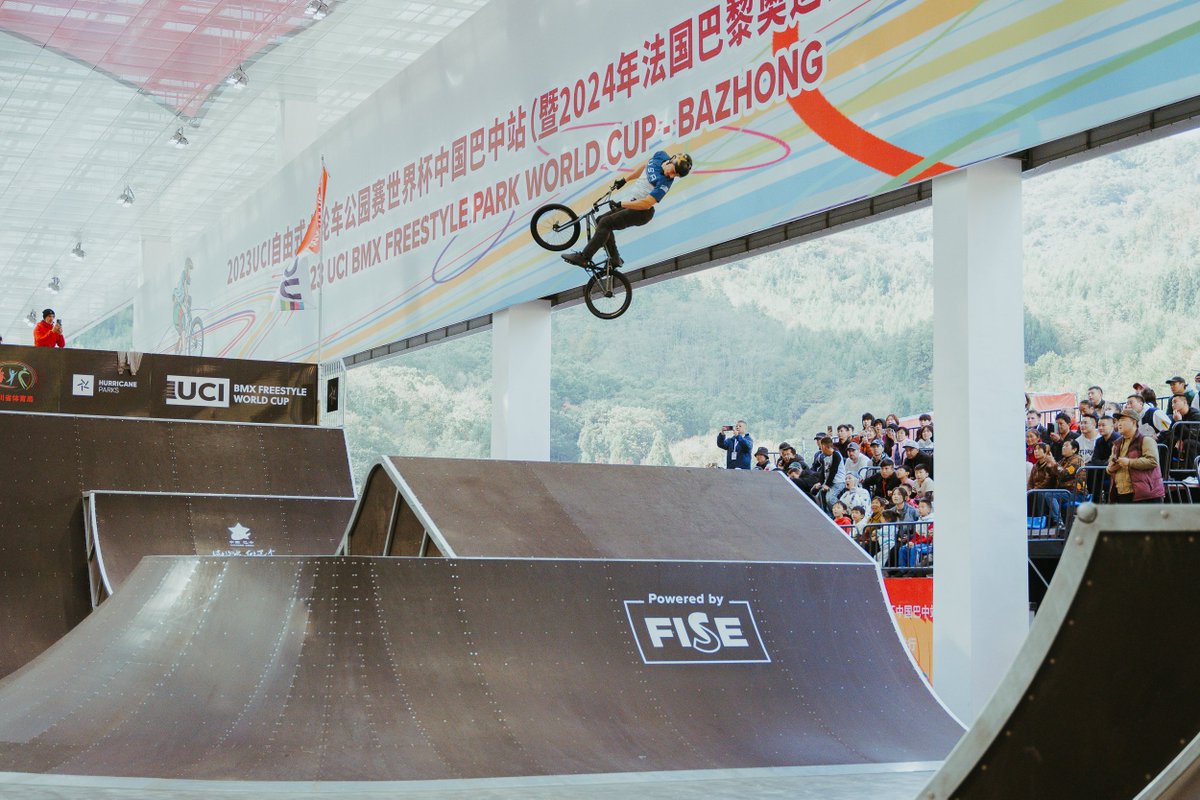 After a thrilling day of qualifying, Marcus Christopher leads heading into semi-final action tomorrow. 👏

1️⃣ Marcus Christopher 🇺🇸 | 86.87
2️⃣ Kieran Reilly 🇬🇧 | 84.70
3️⃣ Rimu Nakamura 🇯🇵 | 83.23

📸 <a href="/TheAgency_photo/">The Agency</a>

<a href="/fiseworld/">FISE</a> 

#UCIBMXFreestyle
#BMXFreestyleWC