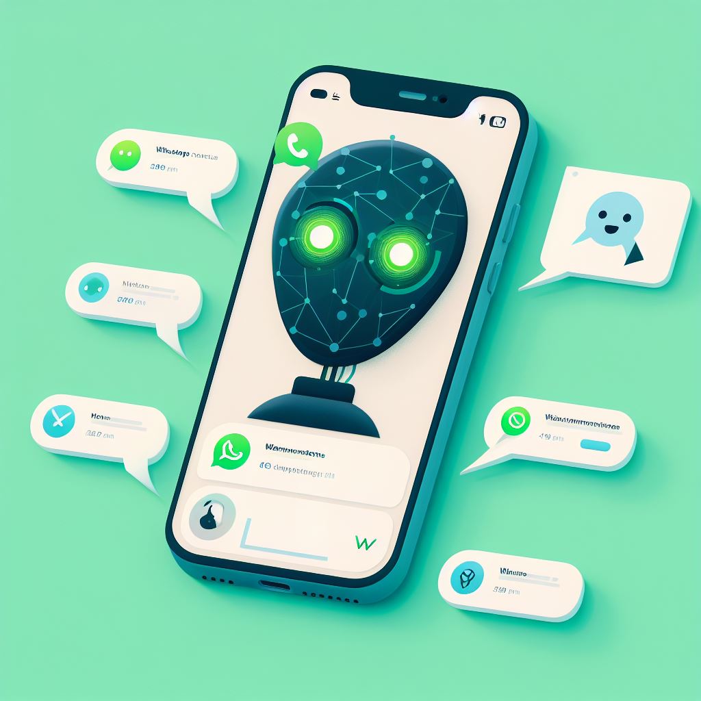 Entertopcommy's tweet photo. Exciting news! 🎉 Meta unveils new #AI tools on WhatsApp: 
1️⃣ Custom stickers to jazz up your chats ��
2️⃣ AI-powered discussions to fuel your debates 🗣️
3️⃣ Type "/imagine" to create realistic images of your ideas 🖼️
🚀 #WhatsApp #MetaAI https://t.co/4tYf53Ty6p https://t.co/MHM6ouYZ07
