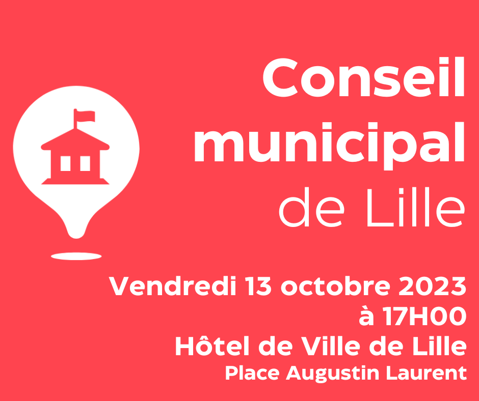 📣 Rendez-vous aujourd’hui dès 17h pour le Conseil municipal de #Lille !
📍 Hôtel de Ville - Ouvert au public
📱 Sur Twitter avec le hashtag : #CMLille