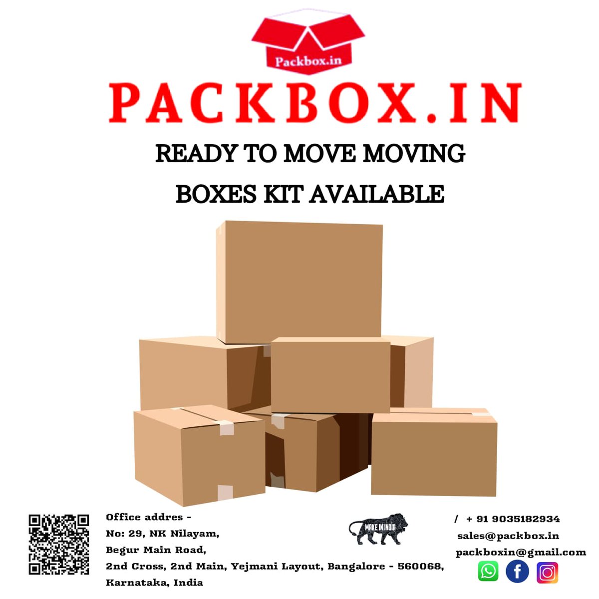 PackboxinBlr's tweet image. #MovingBoxes #MovingSupplies #PackingBoxes #RelocationBoxes #MovingBoxManufacturer #MovingBoxSupplier #BoxDealer #MovingBoxSupplierNearMe #BangaloreMovingBoxes #IndiaMovingBoxes #BoxManufacturer #CustomBoxes #ShippingSupplies #BoxManufacturer  #packbox #Bangalore #India