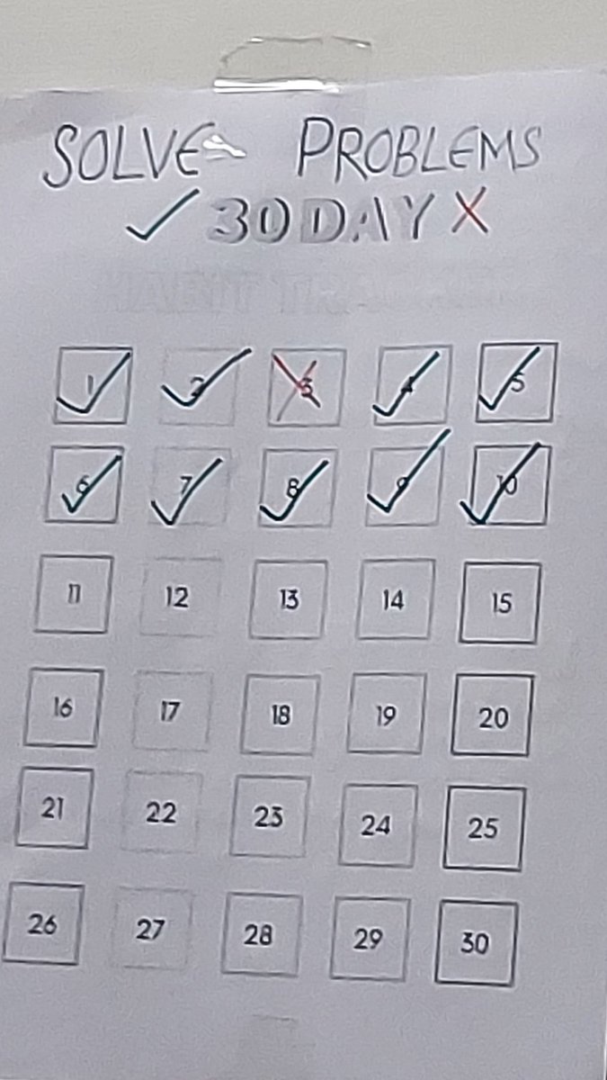 Sahilsher2710's tweet image. Day 71 of #75dayscodechallenge
OK guys be honest
Today, I studied DSA for an hour
> Solved (Fibonacci )6rd problem on #StriversA2ZDSA
> learn about #SQL commands
#100DaysOfCode #DSA #java
#buildinpublic #codingNinja
#CodeNewbie