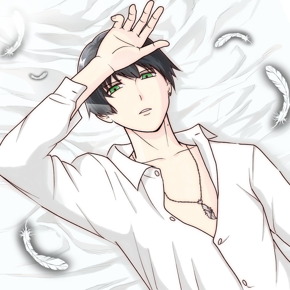 5keysland's tweet photo. バンドやろうぜ７周年おめでとうございます！
今年は漫画を投稿したりしてるのでイラストに挑戦してみました！タイトルは「まだ寝させてくれないか？」です！

#バンやろ
#バンドやろうぜ
#バンやろ7周年
#バンドやろうぜ7thAnniversary https://t.co/hNL0ZyoCcV