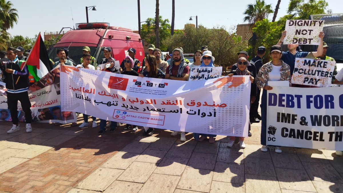 Counter-summit of social movements to the IMF-WB tweet media