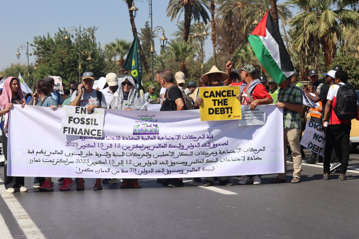 Counter-summit of social movements to the IMF-WB tweet media