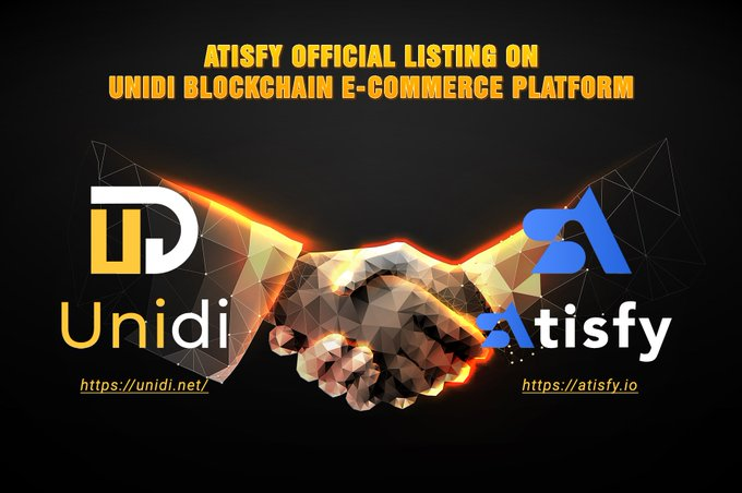 D2TradeNew's tweet photo. Celebrating the partnership between Unidi and Atisfy 🤝 

Exciting news: we're teaming up with Unidi, a blockchain industry leader, to redefine decentralized finance's future. Stay tuned for groundbreaking updates📷
@AtisfyEx

#CryptoNews #TradeCoin #Atisfy #CryptoGems #Unidi https://t.co/loa23pp6qv