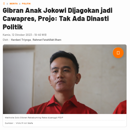 faradiladela's tweet photo. Ya ilah tong, lu msh aja tuduh2 dinasti politik. Gibran itu mau maju jd Presiden pun, ttp dia nanti akan dipilihnya sama rakyat. Bukan @Jokowi yg tunjuk Gibran 

@ekowboy2 @sutanmangara @islah_bahrawi

https://t.co/lGMxkOx3zW https://t.co/G6Aojpffa2
