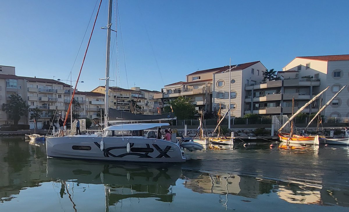 multihullmgr's tweet image. Excess 11 - a boat with a racy design, that’s light and comfortable
#multihull #excess11 #ExcessCatamarans