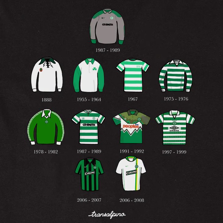 Celtic (centenary) home shirt 1987-1989 in Large