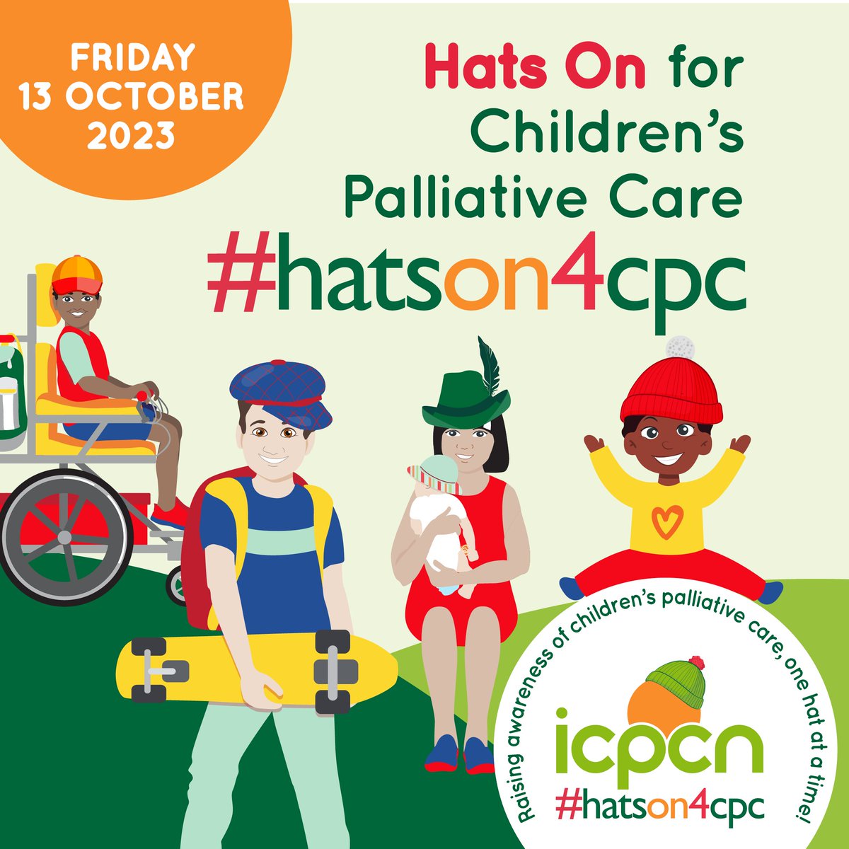 Today is the 10th anniversary of the #HatsOn4CPC campaign. We remember all children in the world living with a life-threatening illness! We advocate for their right to the highest quality of life, access to #UHC access to #PalliativeCare @ICPCN @APCAssociation @KEHPCA @whpca
