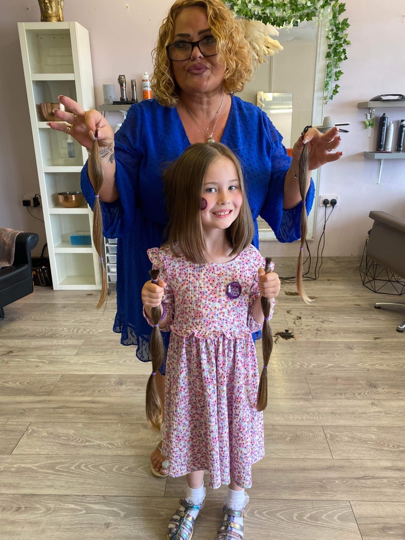 Persuaded by her big sister, 7-year-old Ella has recently parted with a whopping 18” of hair, whilst having also donated a fantastic £336! How amazing is that? 🥳💜

Feeling inspired? If so, click here 👉 littleprincesses.org.uk/donate-hair