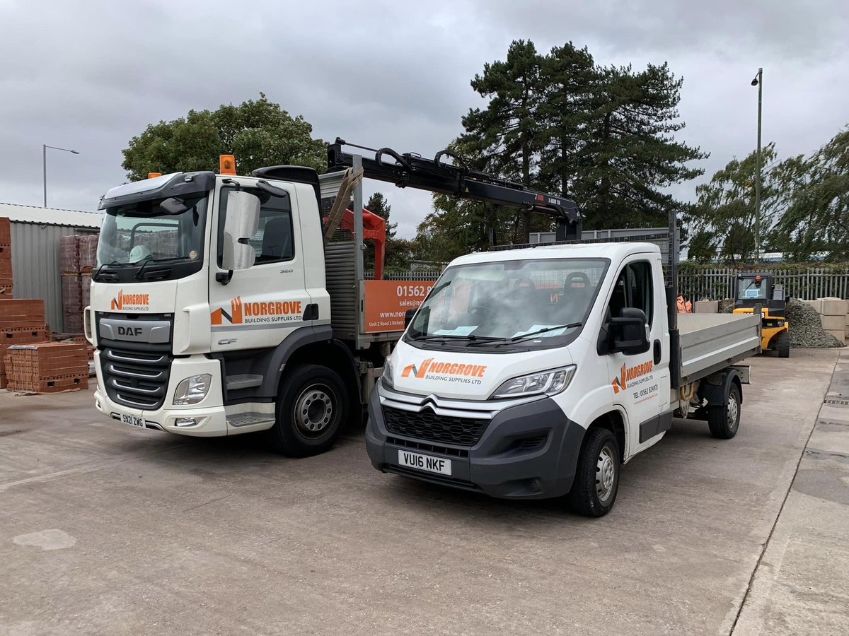 NorgroveBuild's tweet photo. Delivering your building materials for your projects! 🧱
Give us a call today to book in your delivery - 01562 824921 📞 https://t.co/m4w7szAoF9