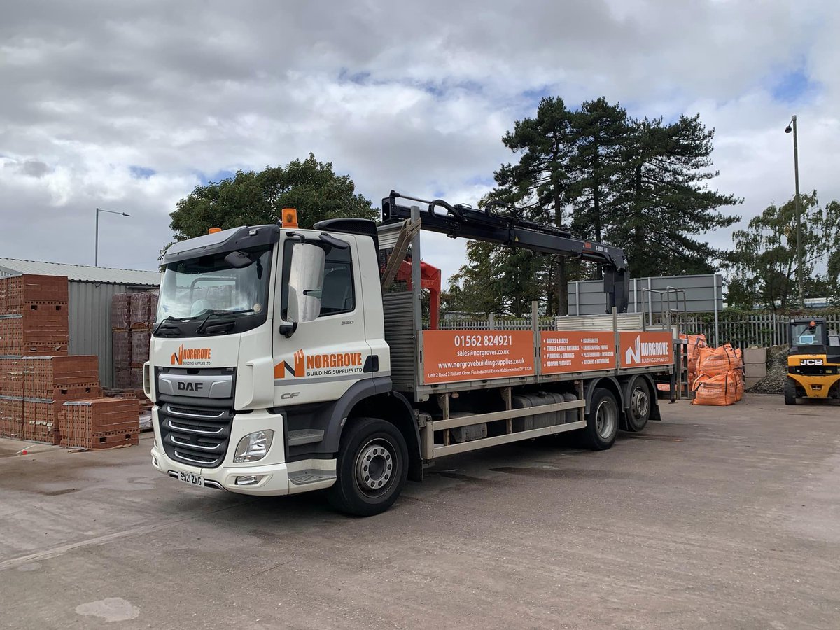 NorgroveBuild's tweet photo. Delivering your building materials for your projects! 🧱
Give us a call today to book in your delivery - 01562 824921 📞 https://t.co/m4w7szAoF9