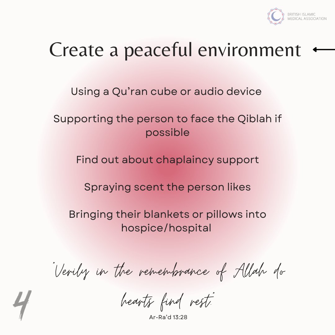 People can be cared for in hospice at the end of life, but most will die at home or in hospital. It isn't easy to know what to say or do when someone close to you is nearing the end of their life, so here are our top tips for supporting Muslim loved ones. #HospiceCareWeek