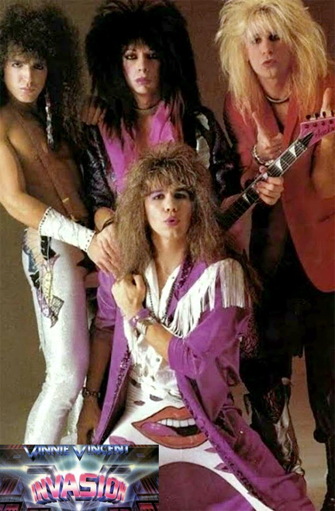 VINNIE VINCENT INVASION... WITH MARK SLAUGHTER & DANA STRUM
#vinnievincent #DanaStrum #VinnieVincentInvasion #HairMetal #glammetal