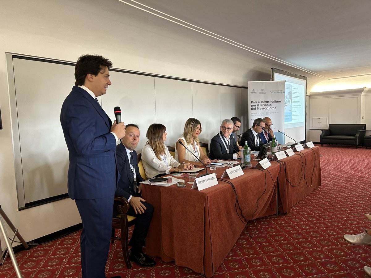 Il #PNRR è una grande opportunità e una grande sfida per la crescita del Paese. Una delle priorità è il rilancio del Mezzogiorno che necessita di infrastrutture necessarie per rendere più competitivi gli ecosistemi imprenditori.

Ne parliamo nel workshop di #Capri2023