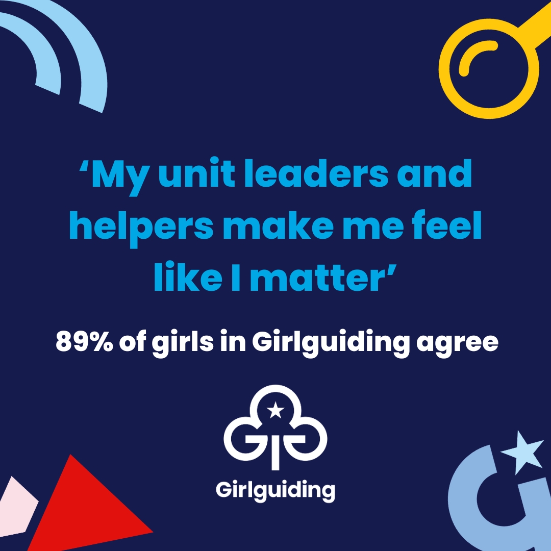 Over 3 years, we spoke to more than 21,000 girls and volunteers about being part of Girlguiding and how it impacts their lives. And they told us some amazing things!

Tap to see some key statistics from the report and read it in full here: girlguiding.foleon.com/girlguiding-im…