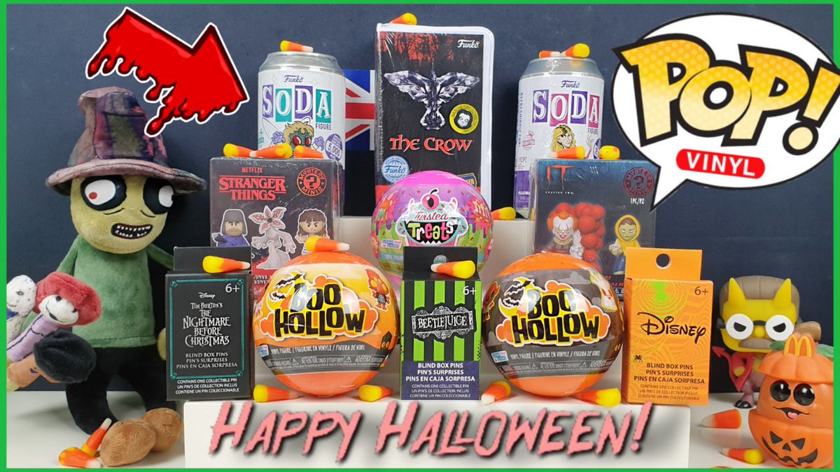 TeamBBB123's tweet photo. FREAKY FUNKO FRIDAY!
https://t.co/eeGH9MoInp

Its time for another Halloween special and this time its a Funko Pop special!

#funkofriday #halloween2023 #funkoween #funko #funkopop #halloween #loungefly #funkosoda #mysteryminis #friday13th #blockbusterrewind @funko https://t.co/YfIX0qczSZ
