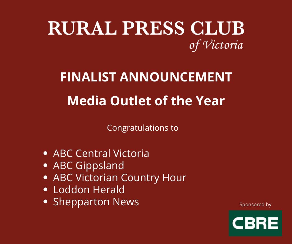 Rural Press Club Vic tweet media