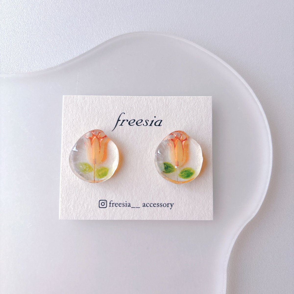 freesiaa_02's tweet photo. チューリップのアクセサリー🌷🌷
完売しておりましたが新色を新たに
加え再販致します🎉
https://t.co/cRHZOqiNKS
#レジンアクセサリー https://t.co/gGf8VbD7bp