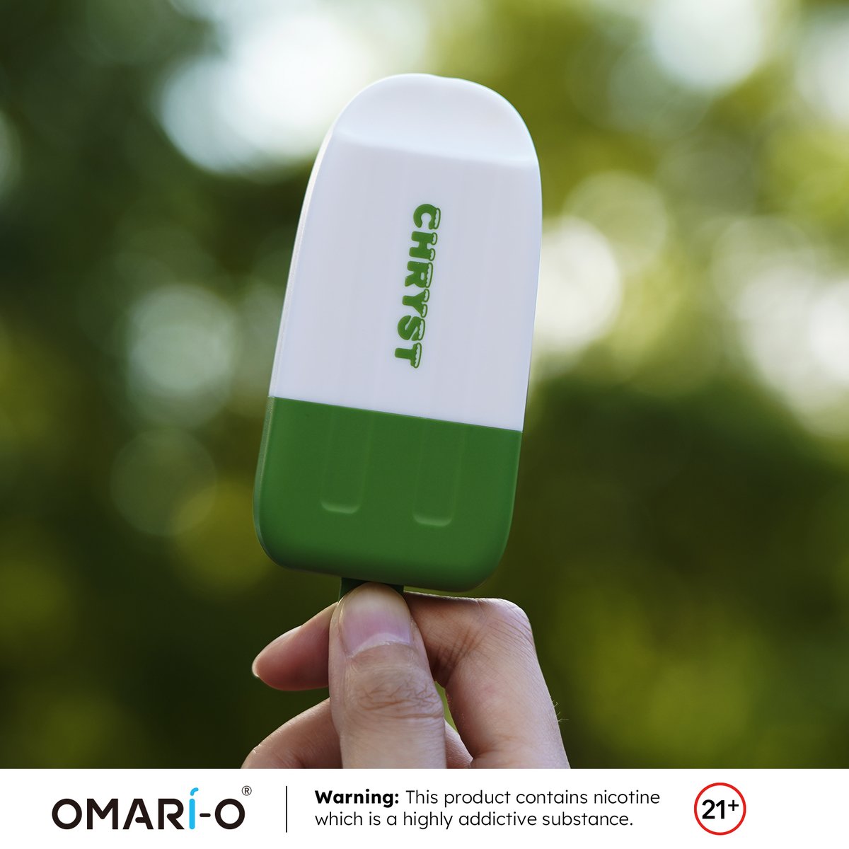 omarioofficial's tweet photo. OMARIO CHRYST
Like the wind, blend with the scenery.๐จ
Warning: The device contains e-liquid with the addictive
chemical nicotine for adult use only.
#omario #omariosCHERYST #vapebreak #vapeon
#vaping #vapefriends #vapelyfe #vaping #VapeStyle https://t.co/sLEBI3NIV3