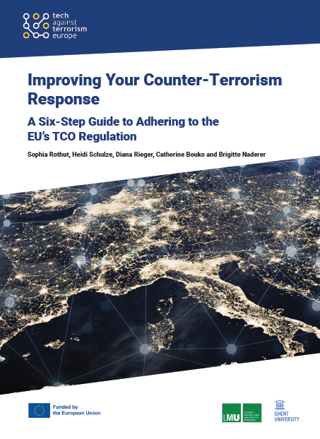 📣New pub: Guide on how to counter #terrorism online by @SRothut, @hdschulze, @_DianaRieger, @CatherineBouko, @Bri_Nad. Increasingly, approaches are established (#TCO Reg, #DSA) to curb harmful content internationally, holding platforms accountable. bit.ly/EN_guide 👇