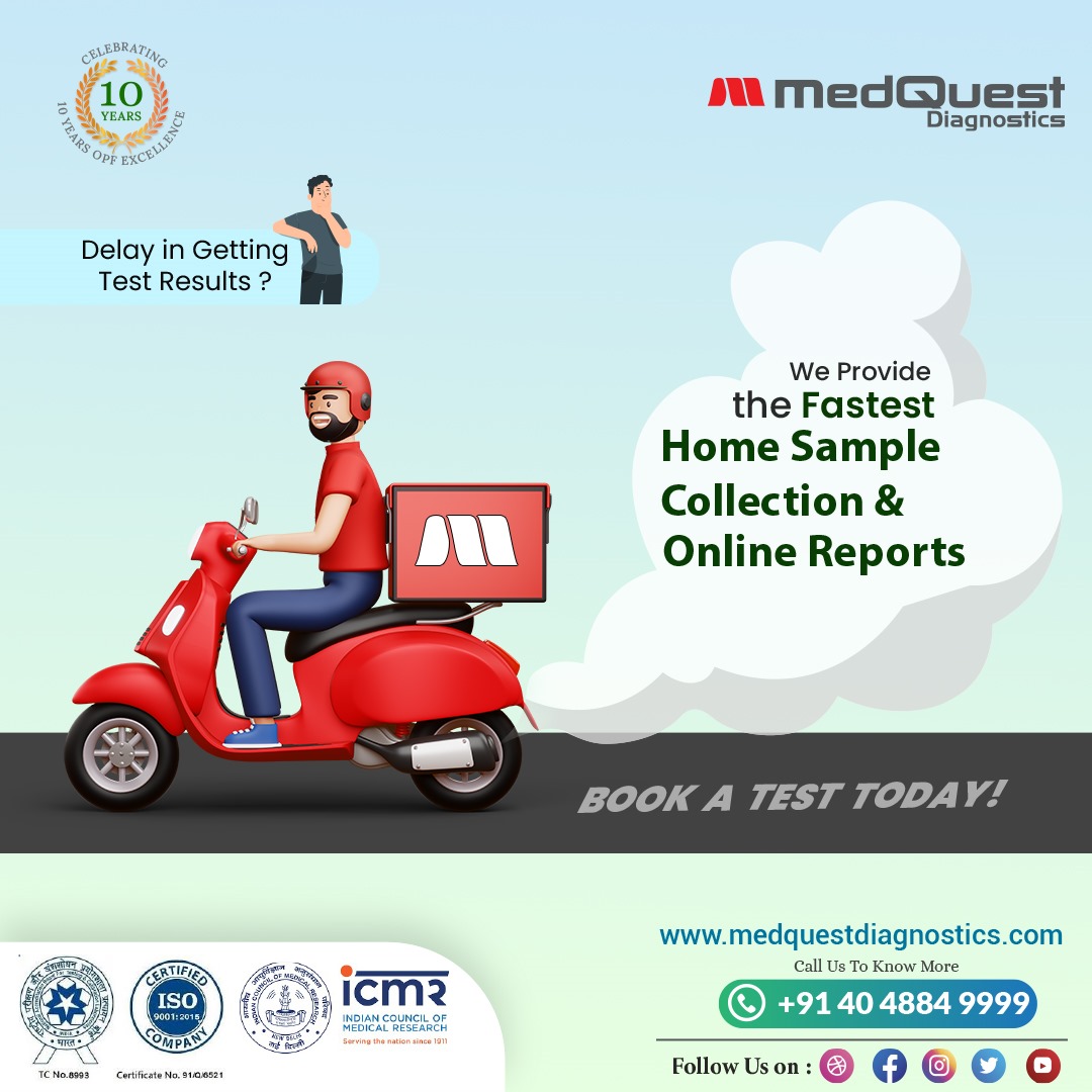 MedQuestDiagno's tweet photo. Experience convenience like never before! Our service offers lightning-fast home sample collection and online reports delivery. Your health is our priority.

Book a Test Today
Pls Call: +91 40 4884 9999
#medquestdiagnostics #hyderabad #HomeHealthcare #SampleCollection https://t.co/RUGWar98R2