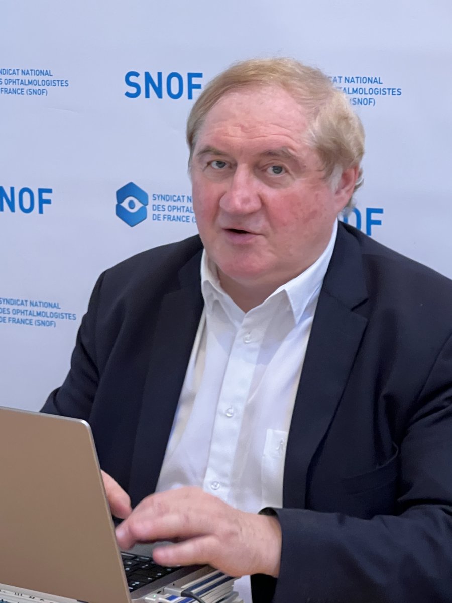 Le docteur Thierry Bour, @SNOF_presidence, fait part de son objectif --> 15 jours de délai médian pour obtenir un #RDV d’ici 2025 👇