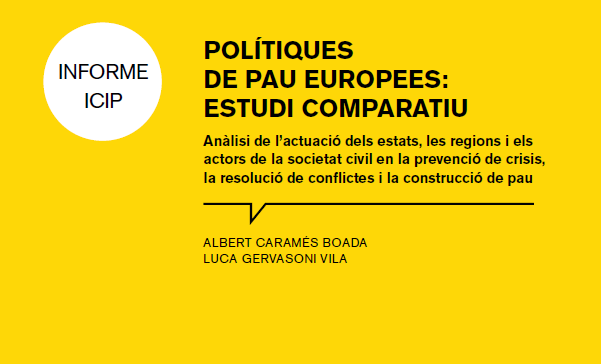 ICIPeace's tweet photo. 📄"Polítiques de pau europees: estudi comparatiu", nou #InformeICIP elaborat per @albertcarames i @gervasonivila
Anàlisi de l'acció exterior orientada a la pau de vuit estats i regions europees i propostes per a una nova política de pau a #Catalunya ➡️https://t.co/dR85IkfjG5 https://t.co/UwX63zp6mh