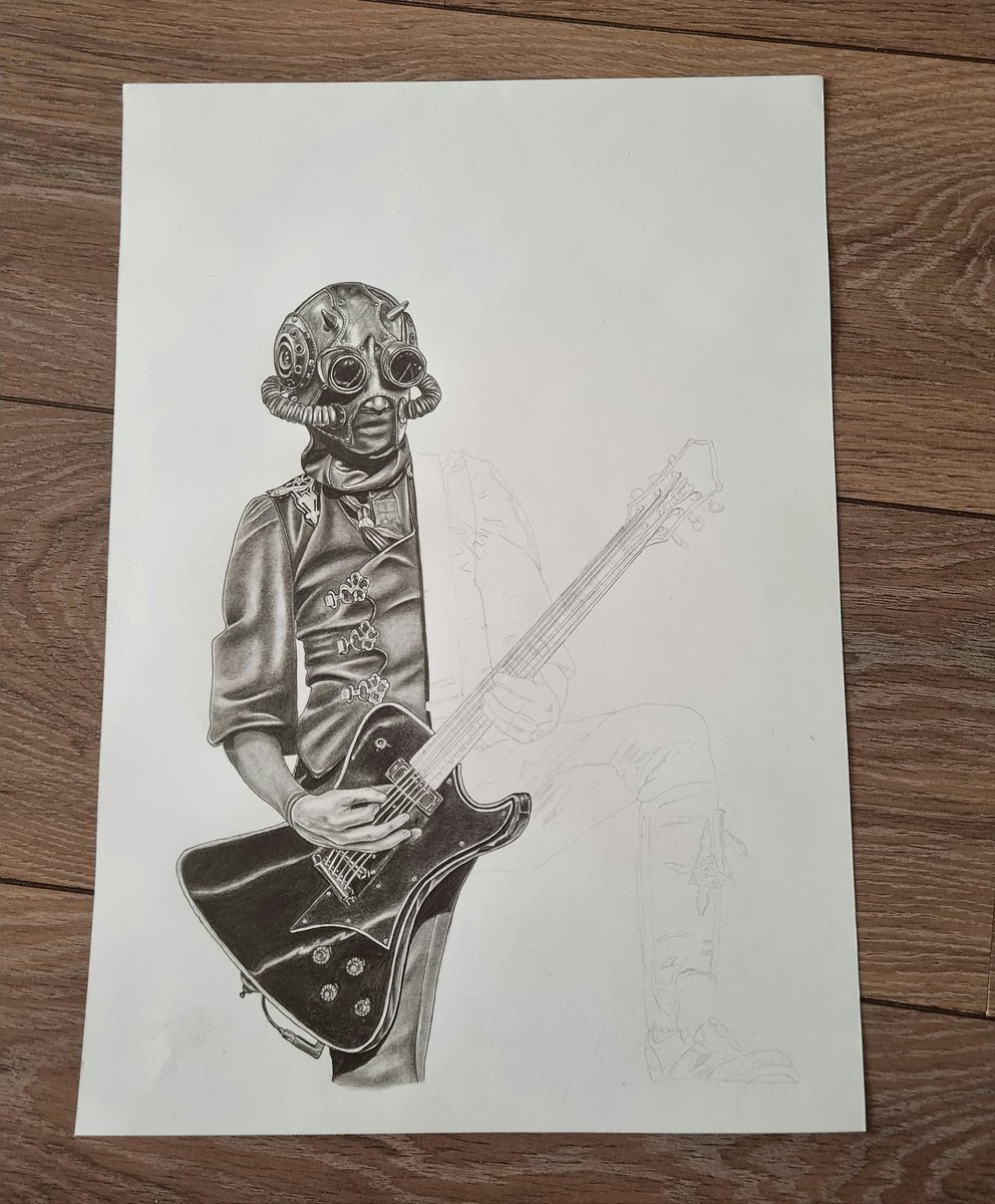 art_ghuleh's tweet photo. Progress✨️

#ghost #gonst #thebandghost #froqueyourself #papaemeritus #papaemeritusii #papaemeritusiii #papaemeritusiv #namelessghoul #ghoul #ghoulette #terzo #cardinalcopia #copia #tobiasforge #instaart #art #artistic #drawing #painting #ghostbc #ghostband #creative #emeritus https://t.co/yIsPETLmD1