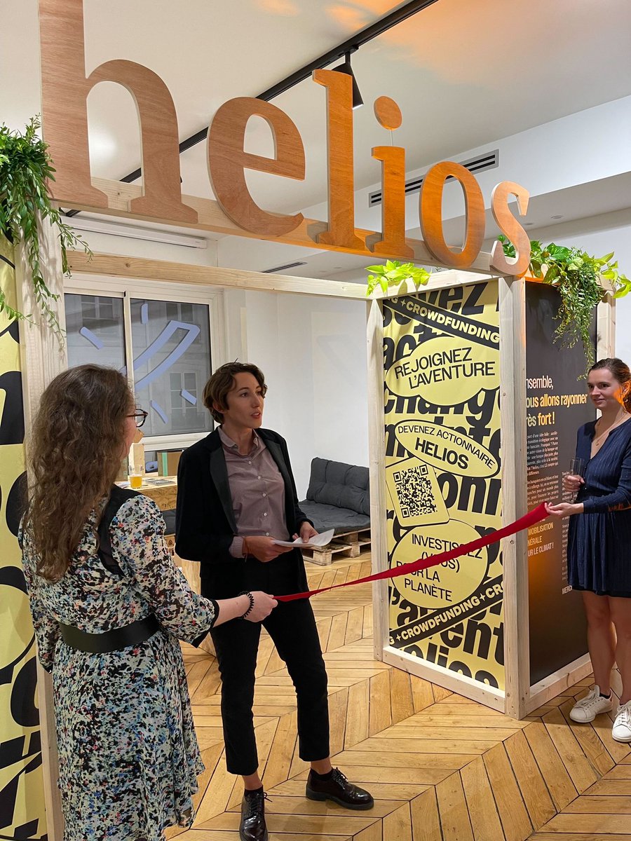 Inauguration du popup store <a href="/Helios_do/">helios.do</a> hier avec toutes les marques du collectif Tous Consom'acteurs qui s'engagent pour une consommation éco-responsable, abordable !

A retrouver ce week-end à Paris 🤩