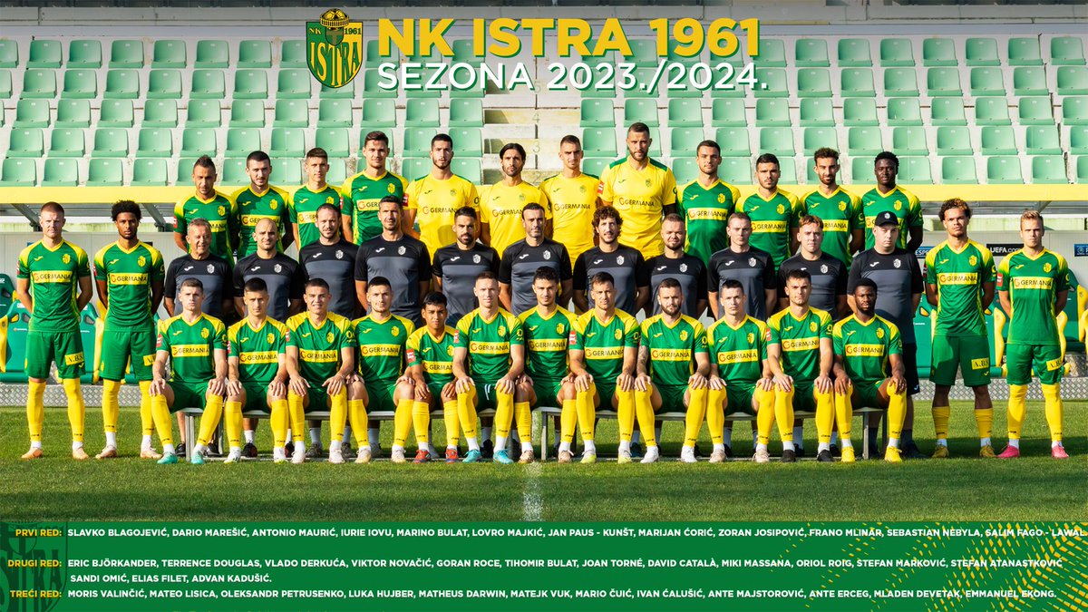 Seniori NK Istre 1961, sezona 23/24!💚💛 #ForzaIstra