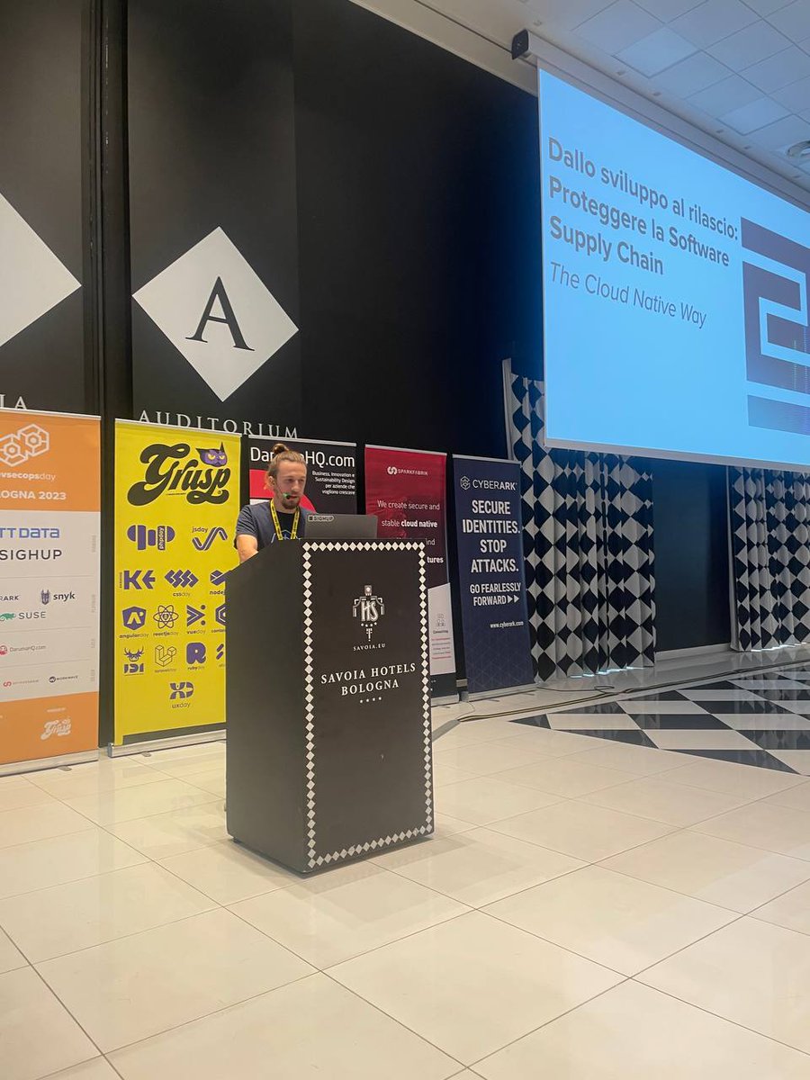 devsecopsdayit's tweet image. &quot;Dallo sviluppo al rilascio: Proteggere la software supply chain &quot;The Cloud Native Way&quot; è il talk di Luca    Bandini
@vpervombato è DevSecOps Engineer @ @SIGHUP
 
#devsecopsday23 #DevSecOps #DevOps #Cybersecurity