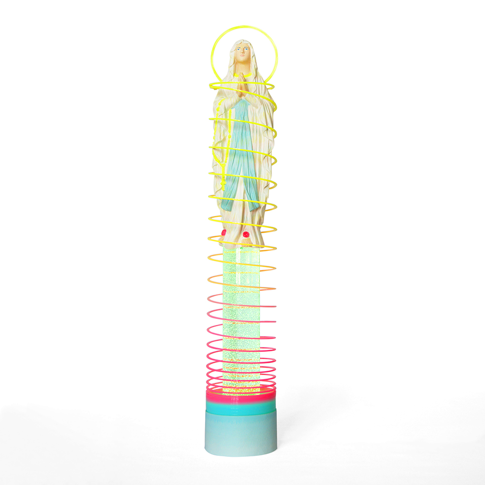 SoasCham's tweet photo. Assomption ou abduction extraterrestre? Venez voir OVNI (Ondamania Vierge Non Identifi��e) avant le 28 octobre à la @AlbaneGalerie. Pièce déjà vendue! https://t.co/d3DcmiGHRd