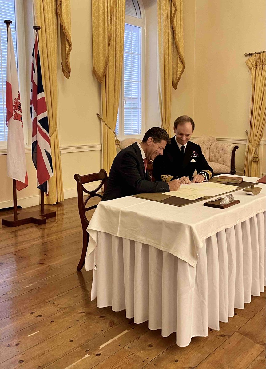 Convent_Gib's tweet photo. The Swearing In Ceremony of His Majesty’s Government of Gibraltar. https://t.co/zD6C9byZzy