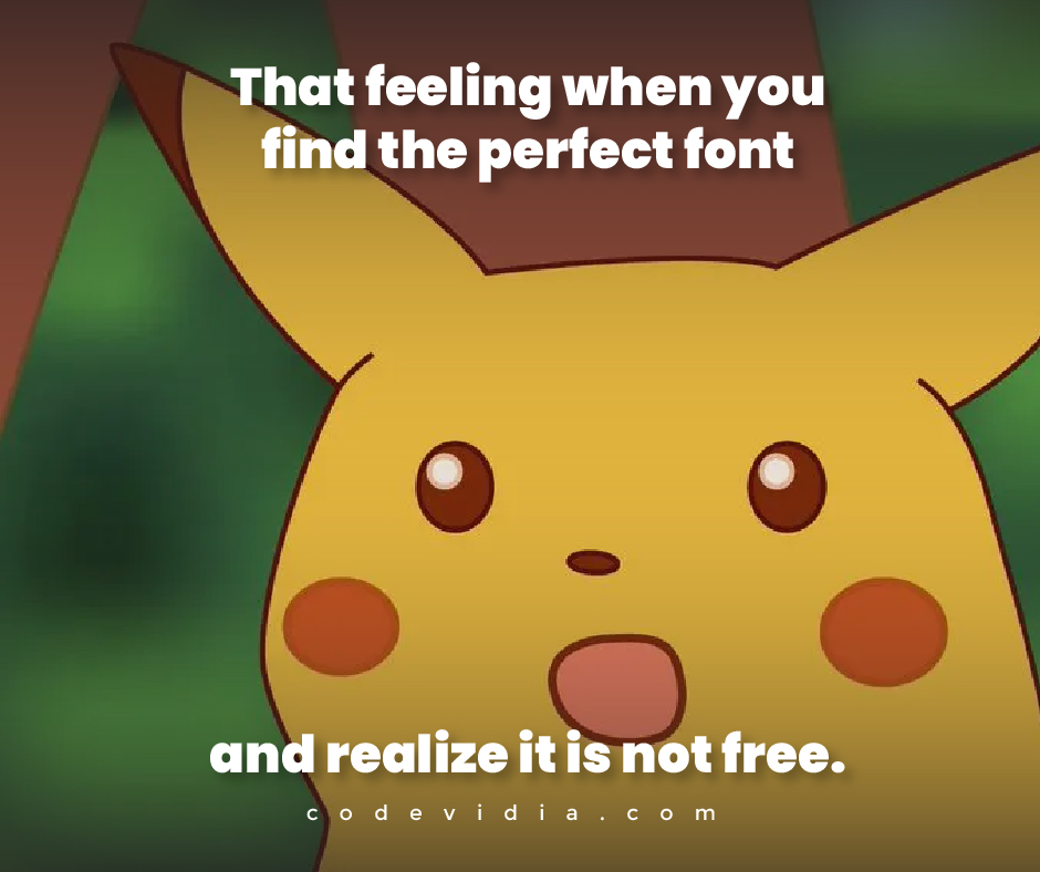 Heartbreak is real, but great design deserves the perfect font. ❤️💻

#FontLove
#Typography
#DesignStruggles
#CodeVidia