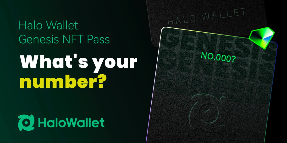 We’ve revealed the Genesis #NFT Pass~🎟️

Which number did you get?🤩

Show us📸👇