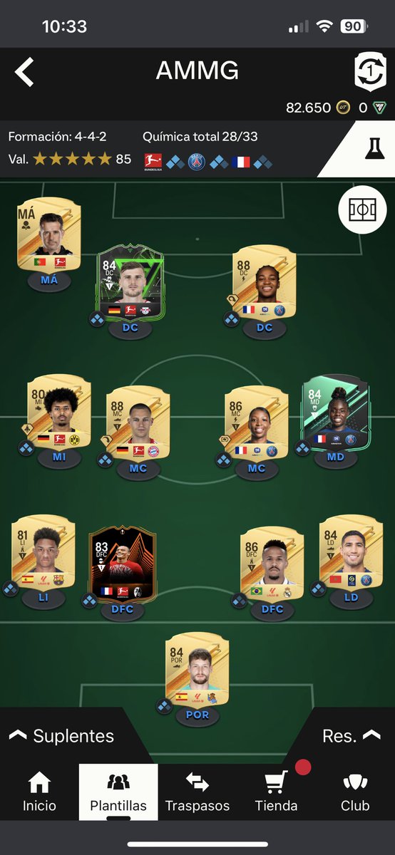 _aimar1_'s tweet photo. @xARiiAN Buenas Arian, este es mi equipo
Todo mi equipo es intrans menos adeyemi y katoto
Tengo tambien de revulsivo a di maria rttk
Y tengo 85k de presupuesto pa alguna mejora
Un abrazo https://t.co/mKN7SbNoXf