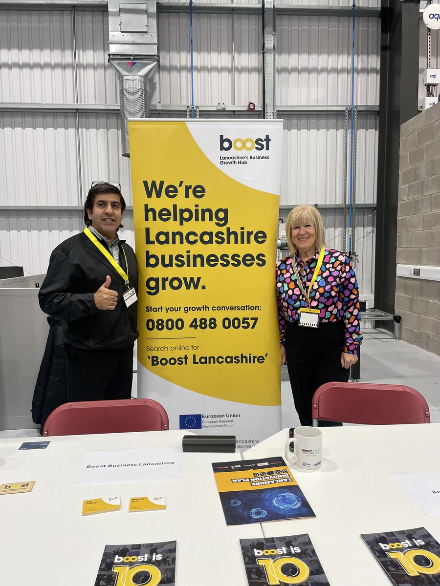 Lancashire Innovation Team (@lancsinnovation) on Twitter photo It’s great to have Boost; Lancashire's Business Growth Hub here at the Lancashire Innovation Festival 2023! <a href="/BoostInfo/">Boost; Lancashire's Business Growth Hub</a>
Visit their stand to find out more about what they do! 🤝
#LANIF23 It’s great to have Boost; Lancashire's Business Growth Hub here at the Lancashire Innovation Festival 2023! <a href="/BoostInfo/">Boost; Lancashire's Business Growth Hub</a>
Visit their stand to find out more about what they do! 🤝
#LANIF23