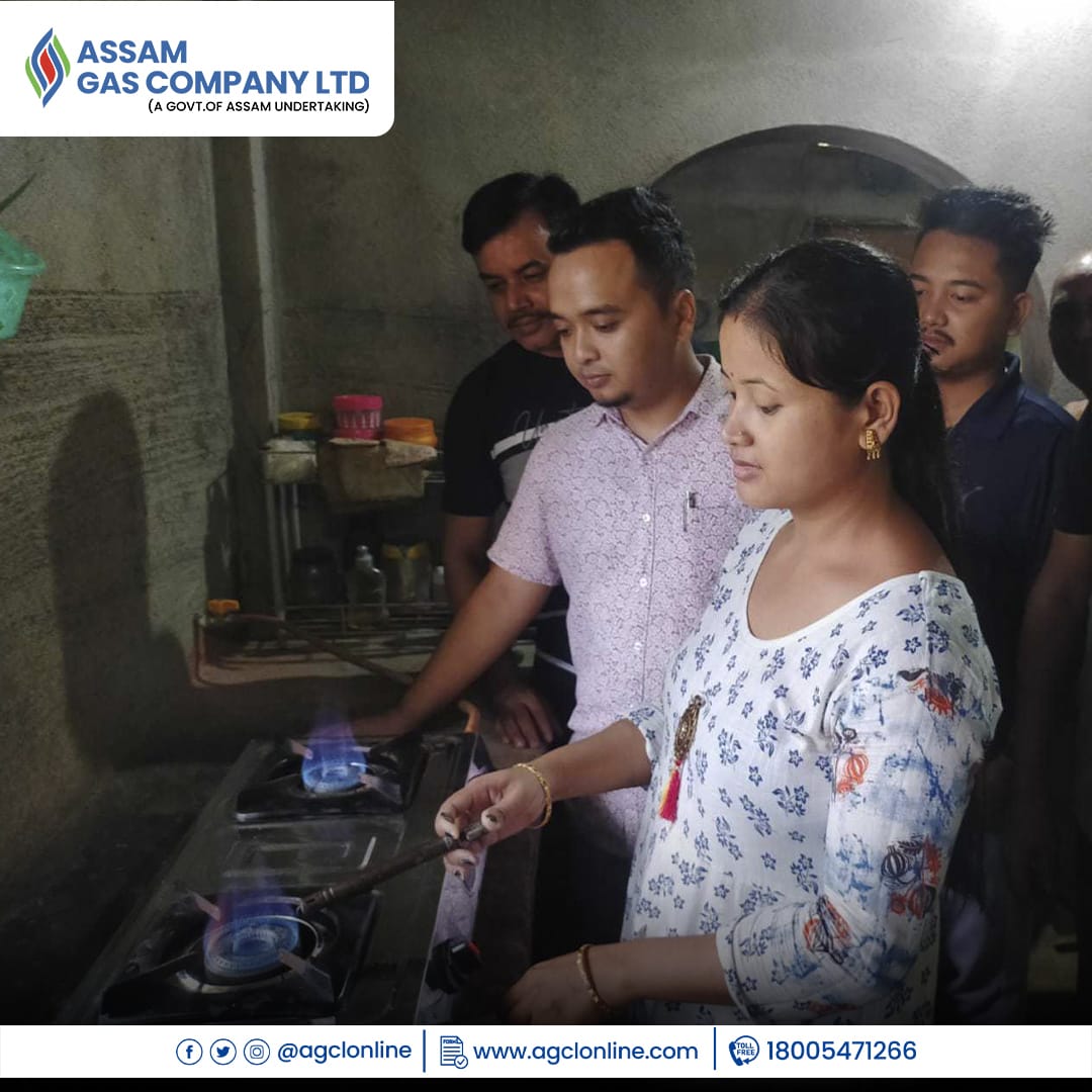 AGCLonline's tweet image. #GasConnection #pipelineconnection #Assam