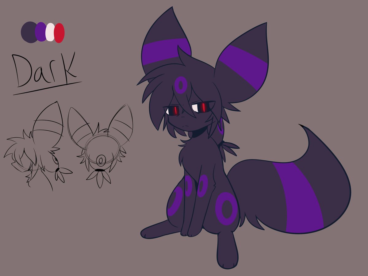 SilverSynthesis's tweet photo. Dark Reference Sheet drawn by @Ryder_205 #lightanddark #pokemon #umbreon #eeveelution https://t.co/NvlnGIoBEk