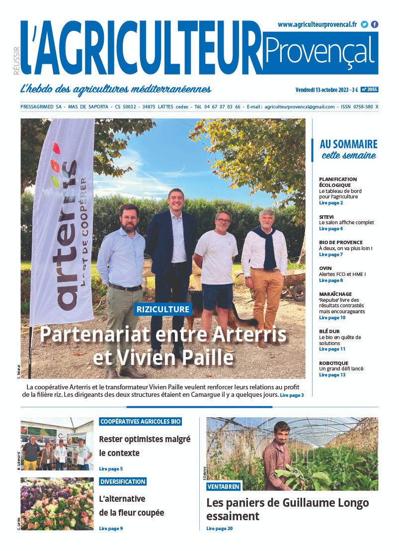 <a href="/AgriProv/">AgriculteurProvençal</a> 👉la campagne riz avec #arterris et #VivienPaille #camargue,l’agriculture biologique dans les coopératives agricoles #lcasud,l’horticulture, cette piste de diversification,le grand défi de la #robotiqueagricole,#portrait de Guillaume Longo à pressagrimed.fr