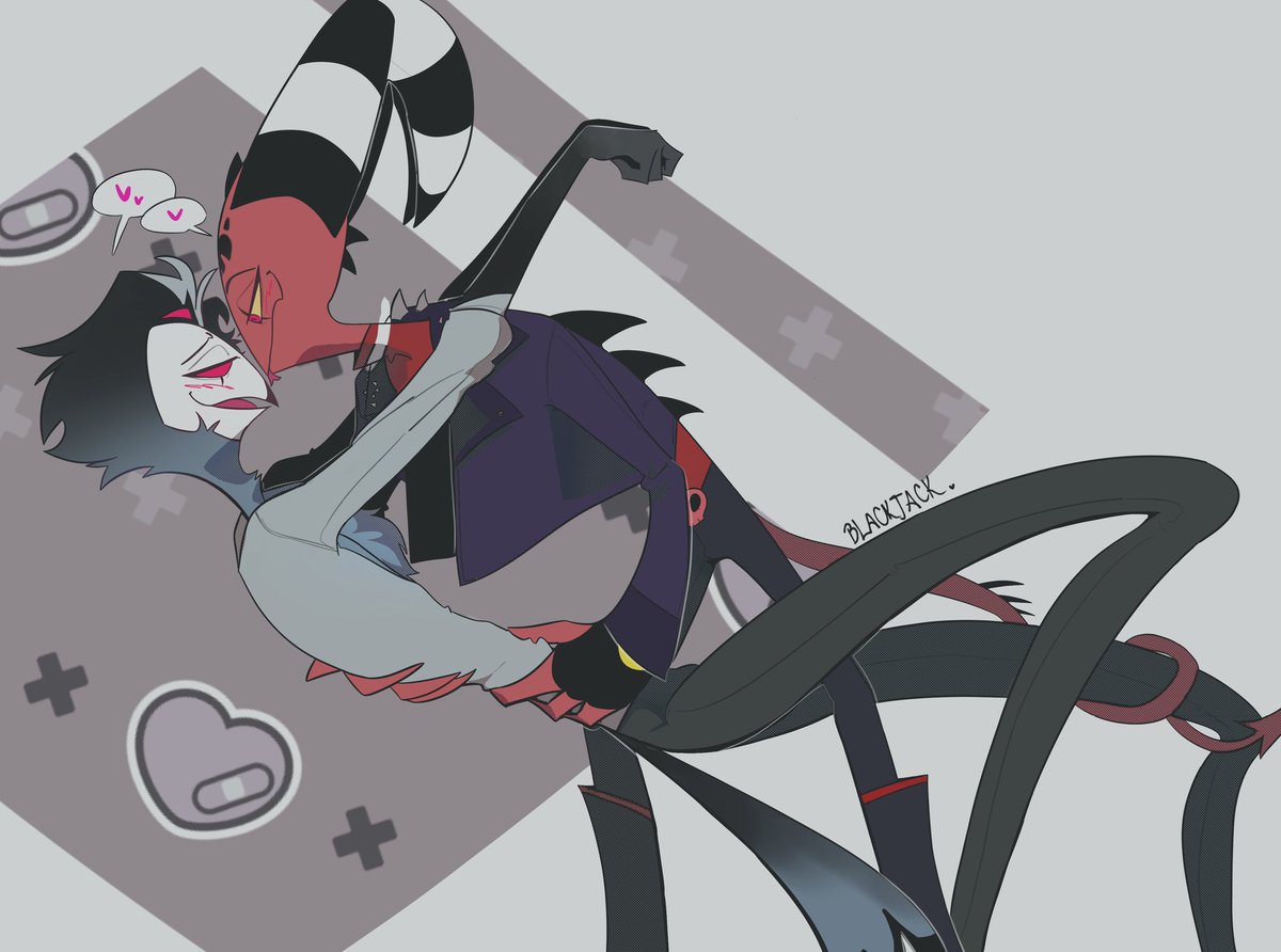blackjack_di's tweet photo. #Stolitz for everyone in the tl <333 

I miss them so much I hope we get to see #Stolas soon :(( #HelluvaBossFanart https://t.co/agkatL4wql