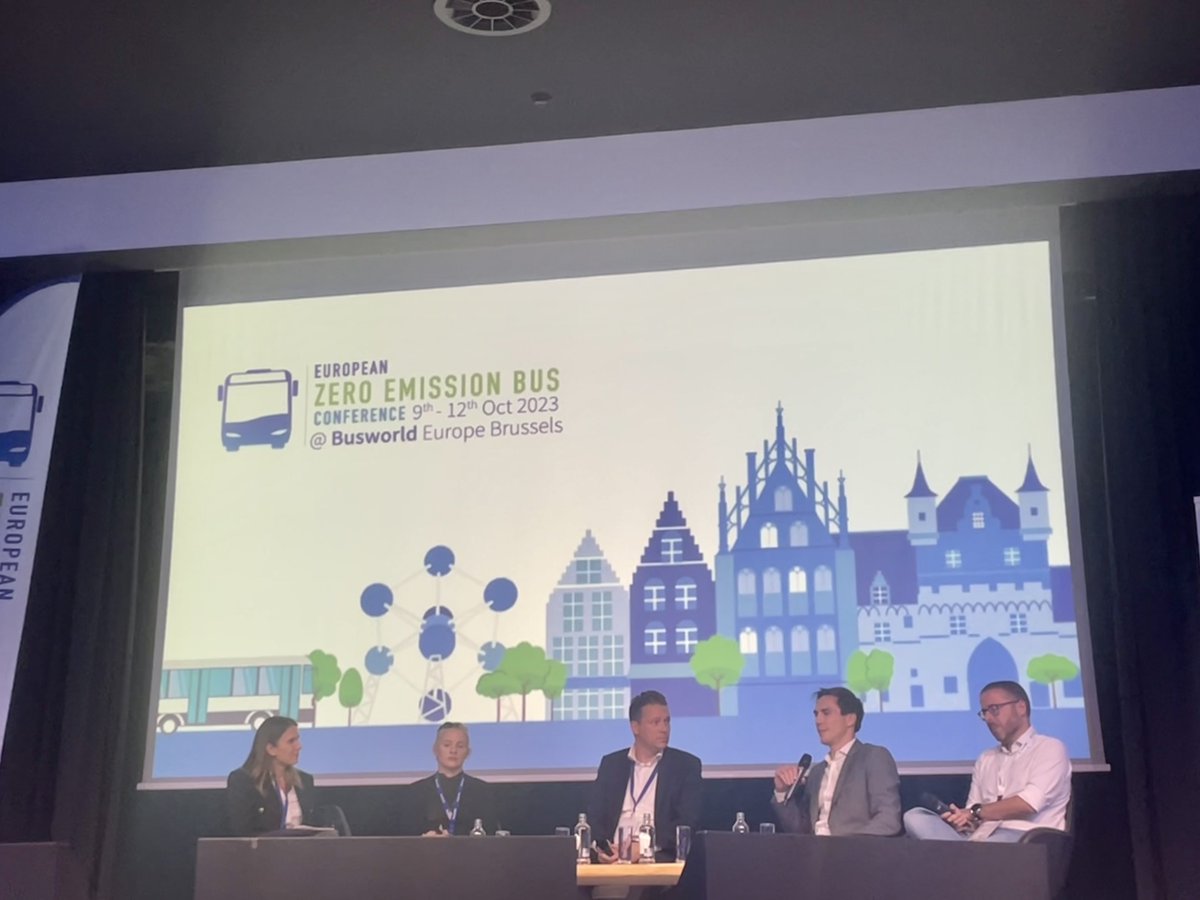 Exciting discussions at #ZEB2023 on the future of mobility! At Flix, we aim for full decarbonization of our fleet in Europe by 2040, but we need more stakeholders to take up this if we are to turn travel and mobility into a sustainable industry #busworld #zeroemissionsbus