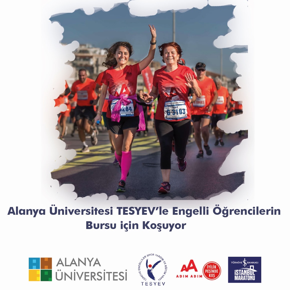 alanyauniv's tweet photo. TESYEV desteğimiz için üniversitemiz adına bizde varız! 🎉
#tesyev #iyilikpeşindekoş #adımadım https://t.co/N7zNRGKMYj