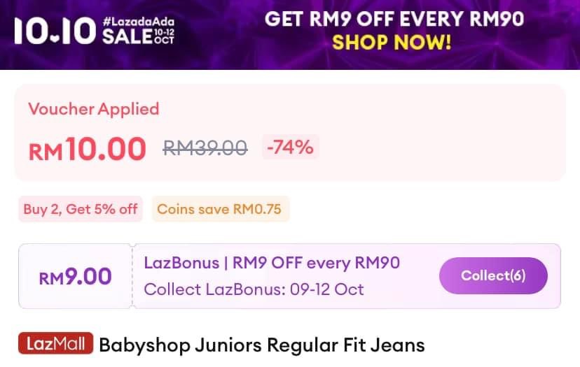 ApiliaTLazada's tweet photo. Babyshop buang harga!
Jeans baby RM10 jer👦👖

Murahhh, kalau di butik tak dapat oiii harga macam ni.
Tengok sini: https://t.co/5A4BowFPCM

Jeans toddler size RM15 jer. Murah terlajak sangat ni
Tengok sini: https://t.co/xW1nSTvVVR https://t.co/atTXzQMJ98