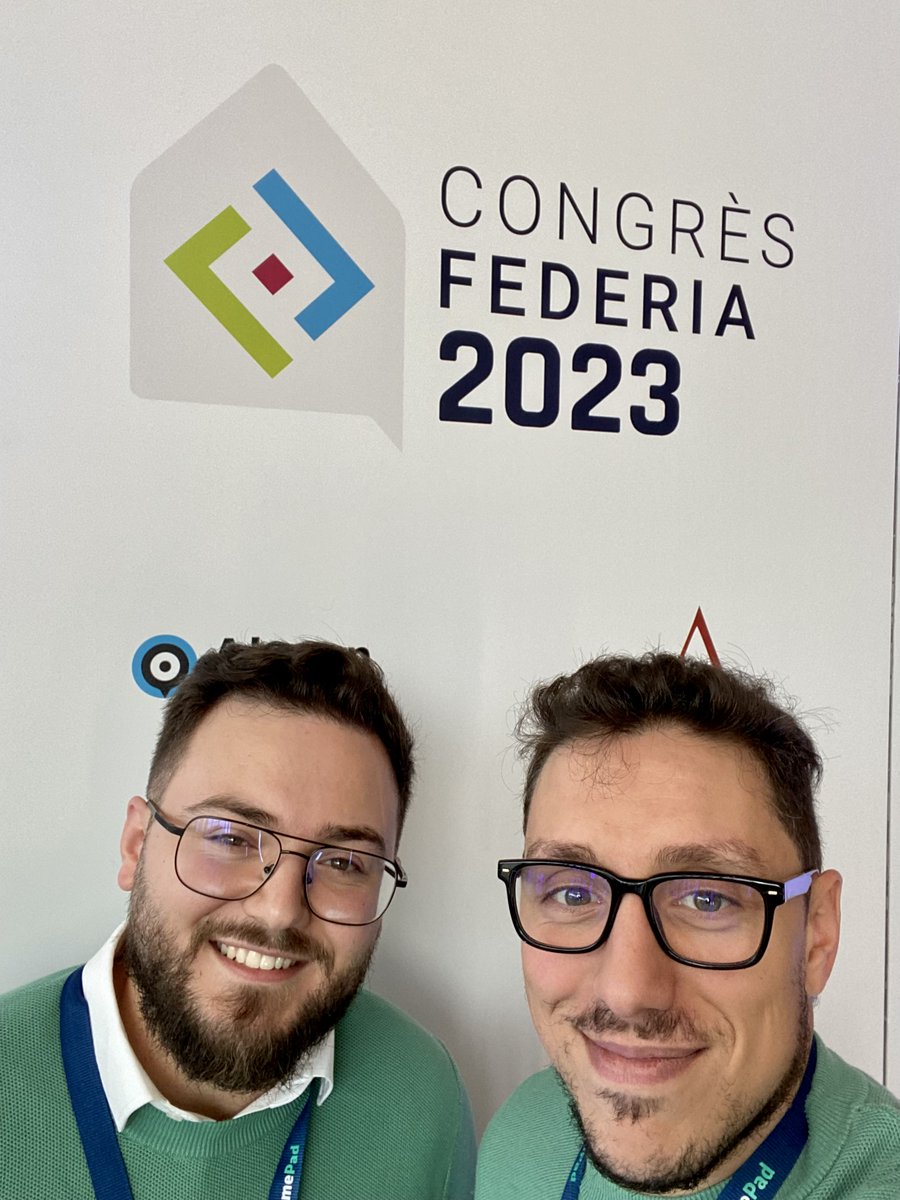 Ravi de pouvoir vous accueillir sur notre stand au Congrès Fédéria.

#federia #homepad #immobilier